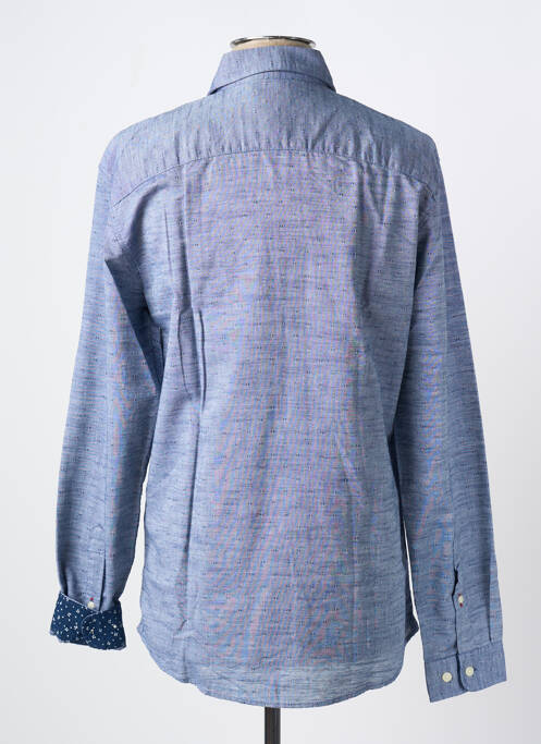 Chemise manches longues bleu SELECTED pour homme