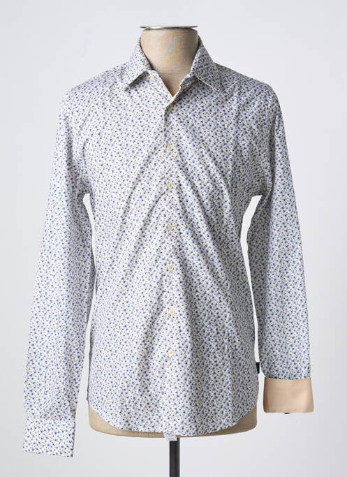 Chemise manches longues gris IZAC pour homme