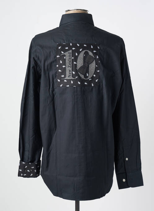 Chemise manches longues noir EDEN PARK pour homme