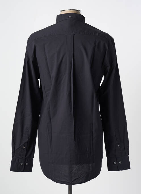 Chemise manches longues noir GANT pour homme