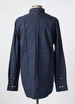 Chemise manches longues manches longues bleu GANT homme