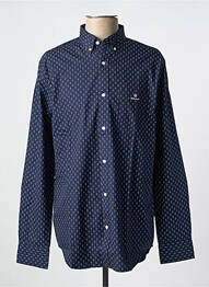 Chemise manches longues poches bleu GANT homme