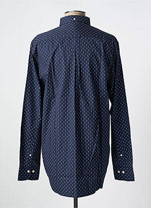 Chemise manches longues poches bleu GANT homme