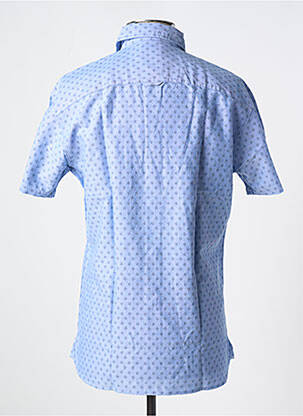 Chemise manches courtes poches bleu SELECTED homme