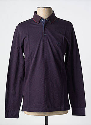Polo manches longues manches longues rouge IZAC homme