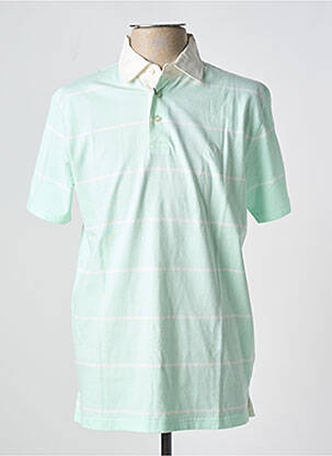 Polo tissage jersey manches courtes vert GANT homme