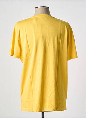 T-shirt stretch manches courtes jaune GANT homme