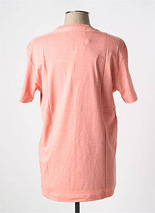 T-shirt bio manches courtes rose SELECTED homme