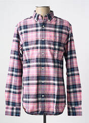 Chemise manches longues rose GANT pour homme seconde vue