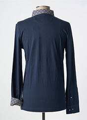 Polo bleu IZAC pour homme seconde vue