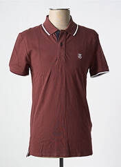 Polo marron SELECTED pour homme seconde vue