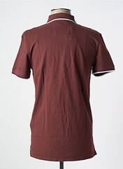 Polo marron SELECTED pour homme seconde vue