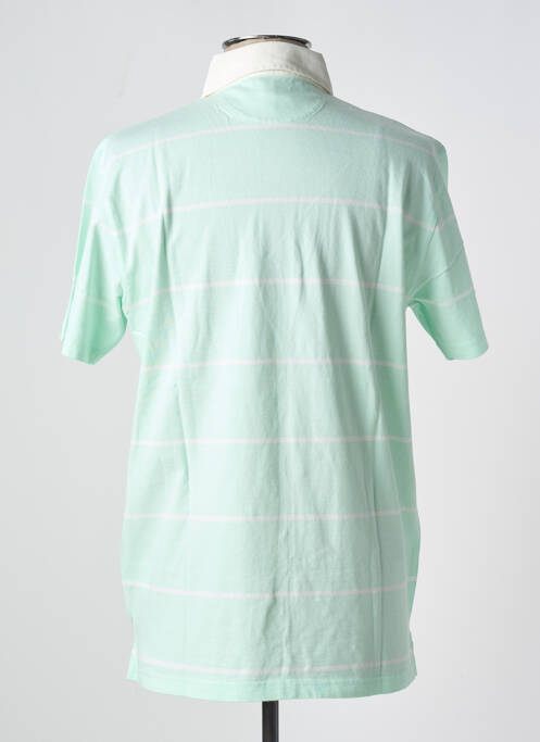 Polo imprimé rayures manches courtes vert GANT homme