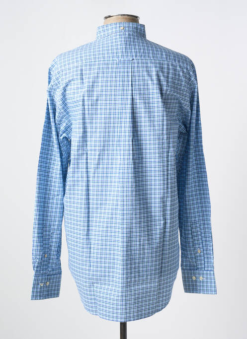 Chemise manches longues bleu GANT pour homme