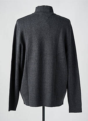 Pull stretch manches longues gris SELECTED homme