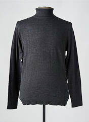 Pull col roulé gris SELECTED pour homme seconde vue