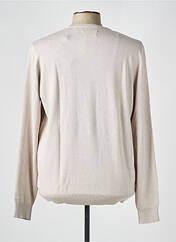 Pull beige IZAC pour homme seconde vue