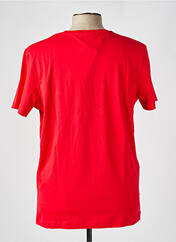 T-shirt rouge SELECTED pour homme seconde vue