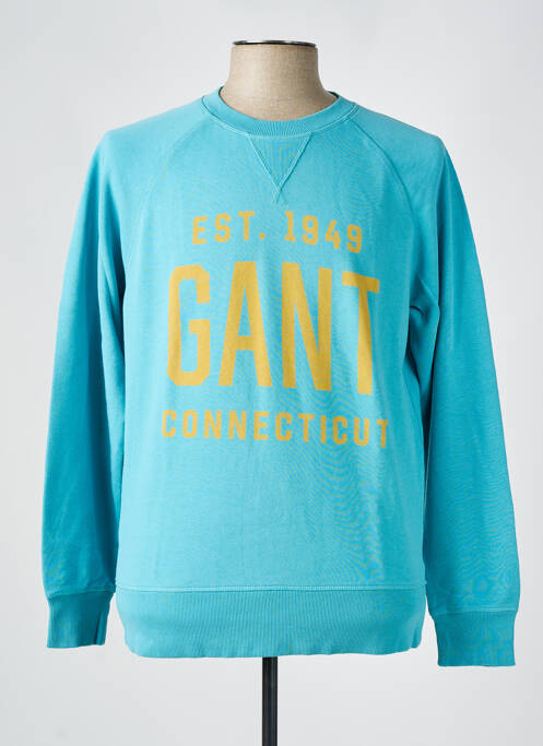 Sweat-shirt bleu GANT pour homme