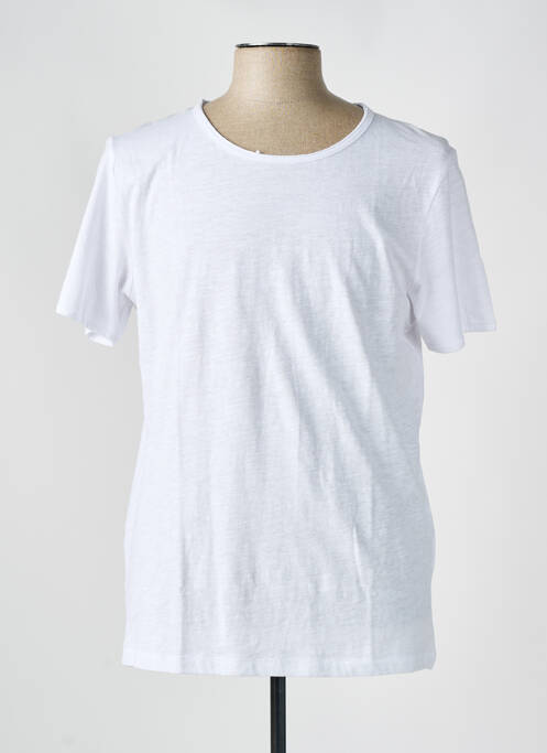 T-shirt blanc SELECTED pour homme