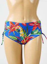 Bas de maillot de bain imprimé fantaisie culotte bleu PRIMADONNA femme