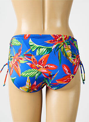 Bas de maillot de bain imprimé fantaisie culotte bleu PRIMADONNA femme
