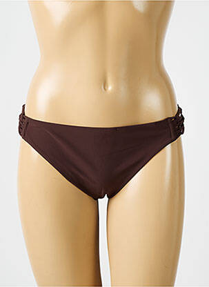 Bas de maillot de bain culotte culotte marron AUBADE femme