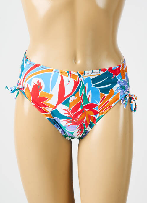 Maillot de bain 2 pièces orange ANTIGEL pour femme