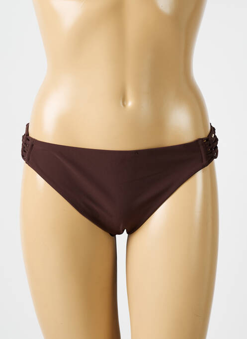 Bas de maillot de bain marron AUBADE pour femme