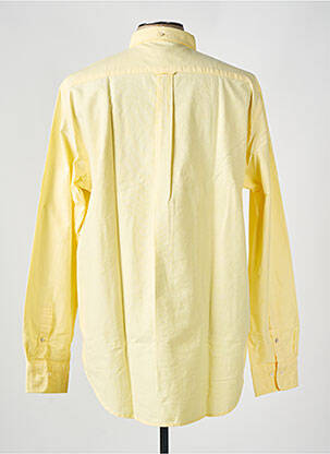 Chemise manches longues manches longues jaune GANT homme
