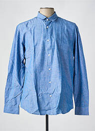 Chemise manches longues manches longues bleu SELECTED homme