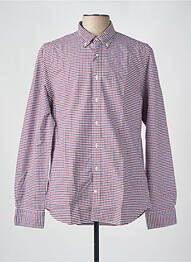 Chemise manches longues manches longues rouge GANT homme