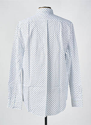 Chemise manches longues manches longues blanc GANT homme