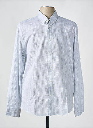 Chemise manches longues imprimé fantaisie gris SELECTED homme