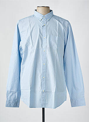 Chemise manches longues imprimé fantaisie bleu GANT homme