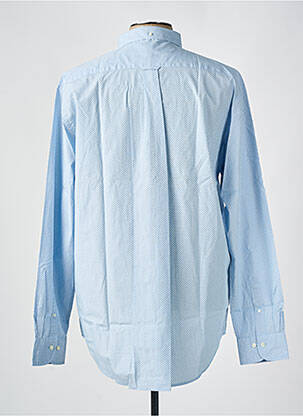 Chemise manches longues manches longues bleu GANT homme