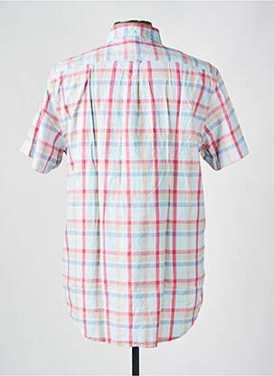 Chemise manches courtes poches bleu GANT homme