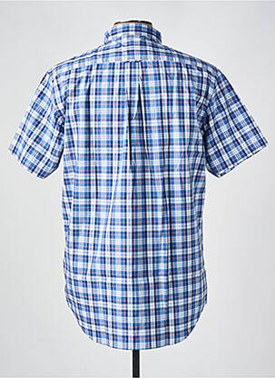 Chemise manches courtes poches bleu GANT homme