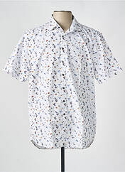 Chemise manches courtes blanc IZAC pour homme seconde vue