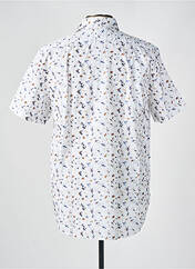 Chemise manches courtes blanc IZAC pour homme seconde vue