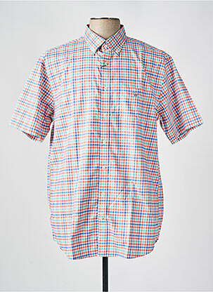 Chemise manches courtes orange GANT pour homme
