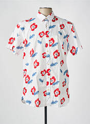Chemise manches courtes rouge SELECTED pour homme seconde vue
