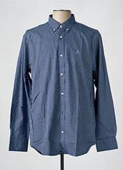 Chemise manches longues bleu GANT pour homme seconde vue