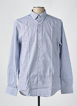Chemise manches longues bleu GANT pour homme