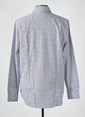 Chemise manches longues bleu IZAC pour homme seconde vue