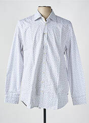 Chemise manches longues bleu IZAC pour homme seconde vue