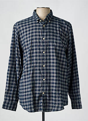 Chemise manches longues bleu SELECTED pour homme