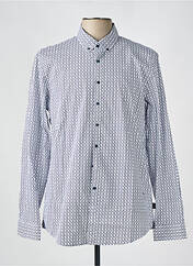 Chemise manches longues noir IZAC pour homme seconde vue