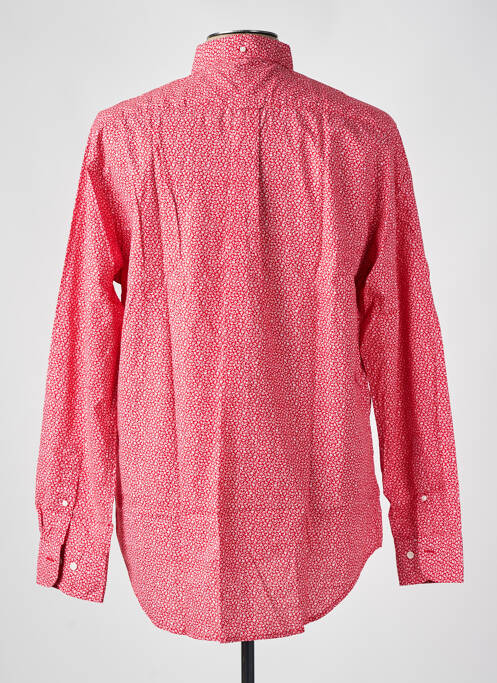 Chemise manches longues imprimé fantaisie rouge GANT homme
