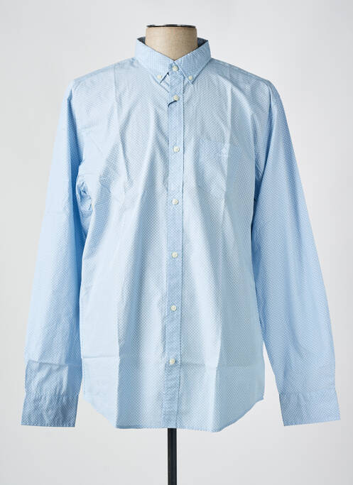 Chemise manches longues imprimé fantaisie bleu GANT homme